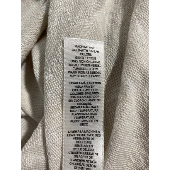 Zynergy By Chicos 4 Top 1X Valli Tunic Shirt Zip Detail High Neck Long Ashwood - Picture 9 of 10